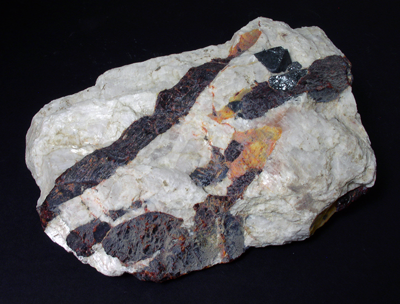 Mineral Specimens - Franklinite, zincite, Sterling Mine, Ogdensburg, NJ