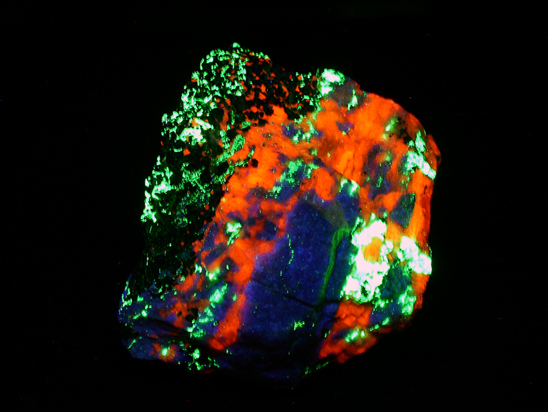 Mineral Specimens - Hardystonite in calcite, Franklin, NJ