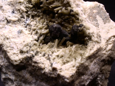 Mineral Specimens - Diopside, Clinochlore, Jeffrey Mine, Asbestos, Quebec, Canada