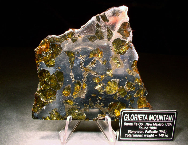Glorieta Mountain pallasite, Santa Fe County, New Mexico, USA